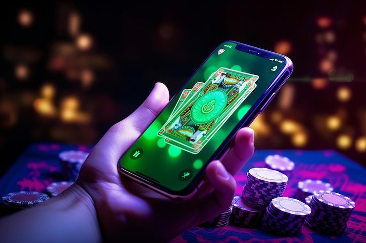 Live dealer studio with multi-camera feed showing blackjack table and result display